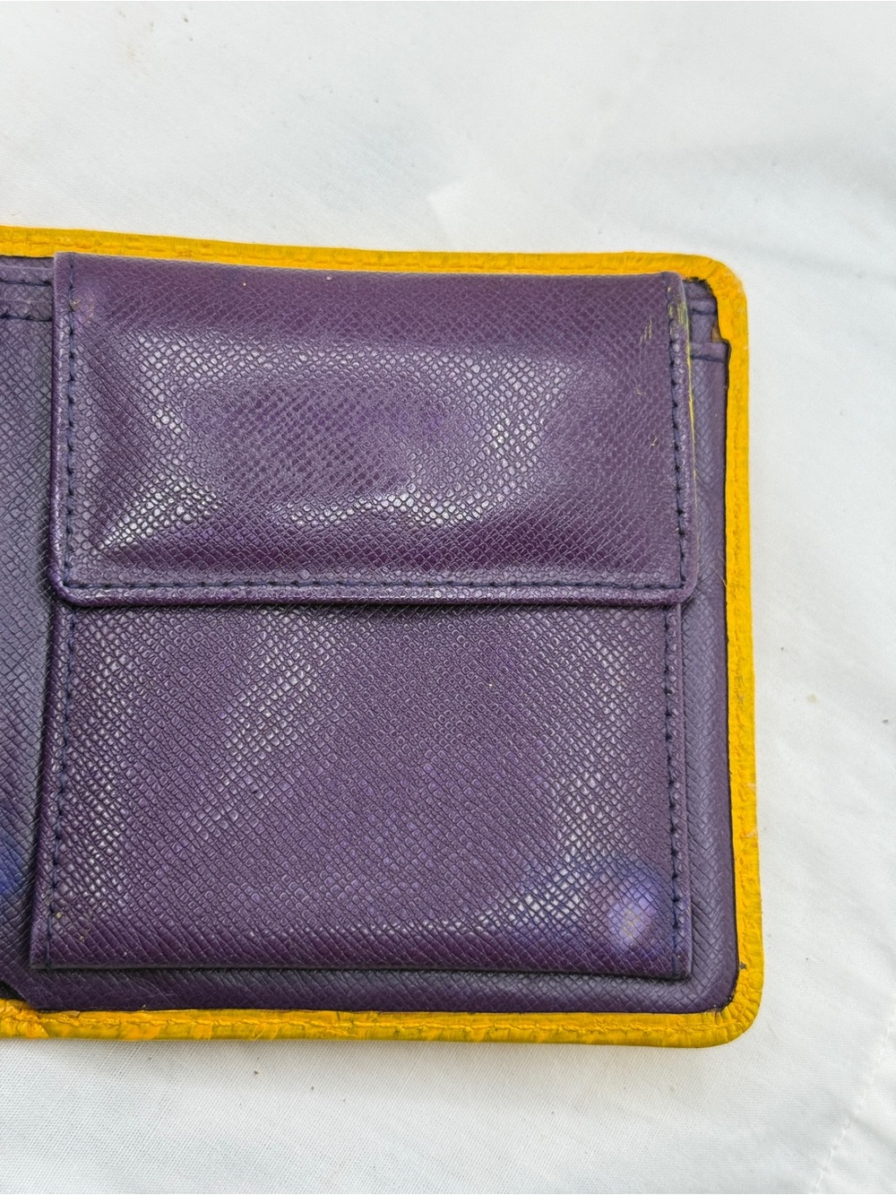 AUTHENTIC Louis Vuitton Marco Wallet. Yellow. - Picture 5 of 13